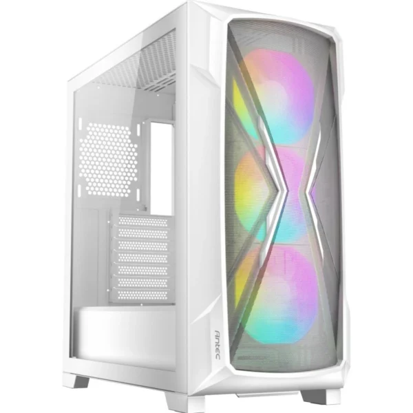 Gabinete ANTEC DP505 / E-ATX / Cristal Templado / 3 Vent. Incluidos / USB 3.2, USB-C 3.2 / Blanco - Image 1