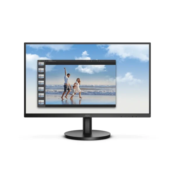 Monitor Led AOC 22B3HM / 21.5” / 1920 X 1080p Full HD / 75Hz / Panel Va / 4MS / Hdmi, Vga / Negro - Image 1