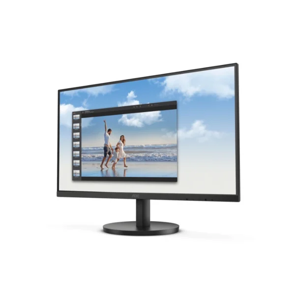 Monitor Led AOC 22B3HM / 21.5” / 1920 X 1080p Full HD / 75Hz / Panel Va / 4MS / Hdmi, Vga / Negro - Image 3