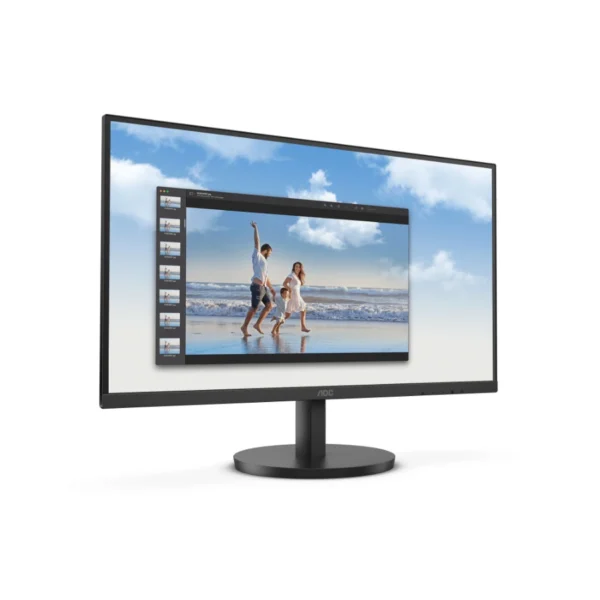 Monitor Led AOC 22B3HM / 21.5” / 1920 X 1080p Full HD / 75Hz / Panel Va / 4MS / Hdmi, Vga / Negro - Image 2