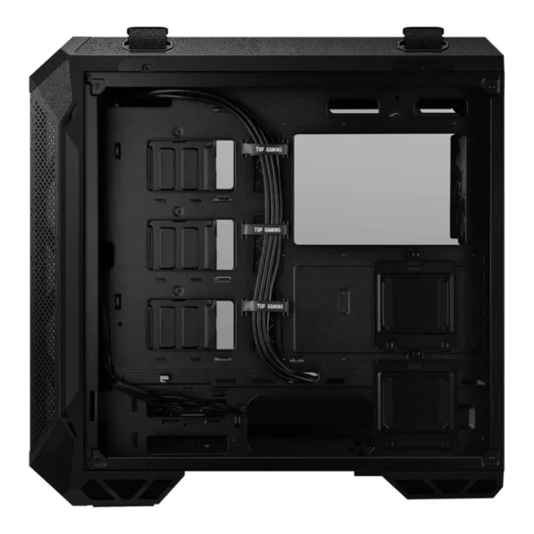Gabinete ASUS GT501 Gry With Handle / E-ATX / Cristal Templado / 4 Vent. Incluidos / Usb 3.1 / Negro - Image 4