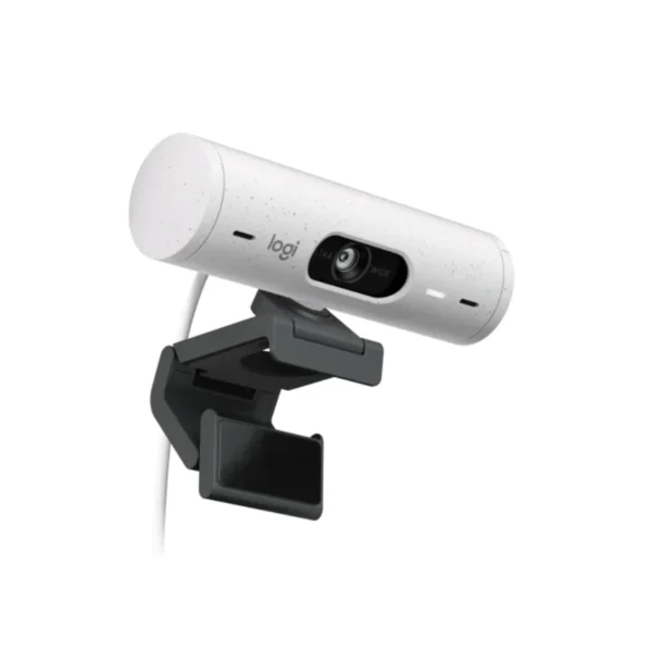 Cámara Web LOGITECH BRIO 500 / Full HD 1080p / 30 FPS / 4MP / Digital 4X / Auto Enfoque / Micrófono / USB-C / Windows / Mac Os / Negro Con Blanco / 960-001426 - Image 4