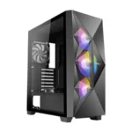 Gabinete ANTEC DF800 FLUX ARGB / ATX / Cristal Templado / 5 Vent. Incluidos / USB 3.0 / Negro