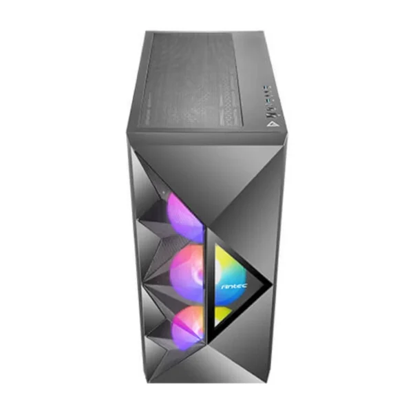 Gabinete ANTEC DF800 FLUX ARGB / ATX / Cristal Templado / 5 Vent. Incluidos / USB 3.0 / Negro - Image 3