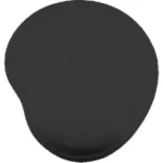 Mouse Pad BROBOTIX 500074N / Con Almohadilla De Gel / Antiderrapante / Color Negro