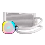 Enfriamiento Liquido AIO CORSAIR ICUE LINK H100I RGB / 240MM / 480 - 2400RPM / 63.1 CFM / Blanco - Image 7