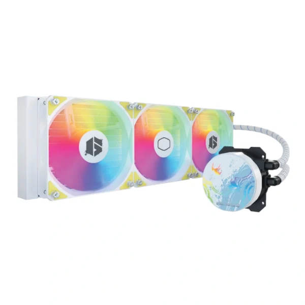 Enfriamiento Liquido AIO COOLER MASTER 360L CORE STREET FIGHTER 6 CHUN-LI / 360MM / 650-1750 RPM / 71.93 CFM / 27.2 dBA / 4Pin 12V, 3Pin 5V / Edición Especial - Image 1