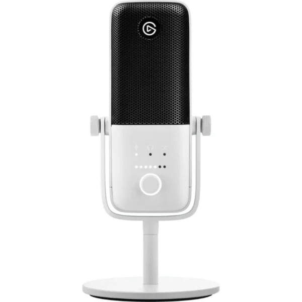 Micrófono Profesional ELGATO WAVE 3 / Alámbrico / USB / Conversor Analógico A Digital De 24 Bits Y 96 Khz / Blanco Con Negro - Image 1