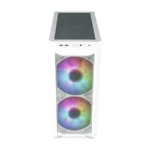 Gabinete COOLER MASTER MASTERBOX HAF 500 / ATX / Cristal Templado / 4 Vent. Incluidos / Usb 3.2 / Blanco - Image 3