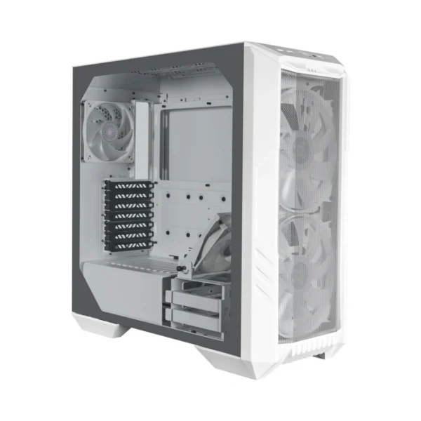 Gabinete COOLER MASTER MASTERBOX HAF 500 / ATX / Cristal Templado / 4 Vent. Incluidos / Usb 3.2 / Blanco - Image 6