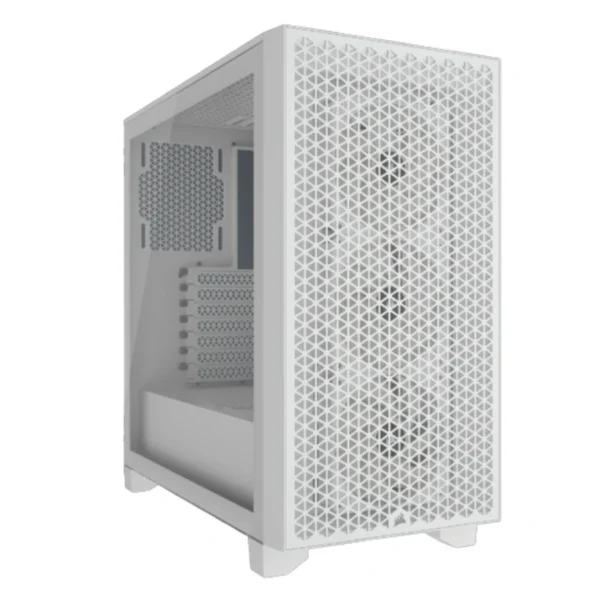 Gabinete CORSAIR 3000D AIRFLOW RGB / ATX / Cristal Templado / 3 Vent. Incluidos / USB 3.2 / Adaptador ARGB Incluido / Blanco - Image 5