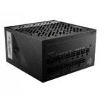 Fuente De Poder MSI A1000G / 1000W / 80 Plus Gold / Modular / 20+4 Pin / Cpu 4+4 / Pci-E 5.0 16Pin / Pci-E 6+2 / Sata / Molex / Negro