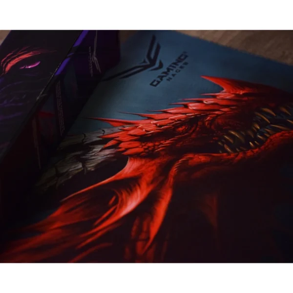 Mouse Pad Naceb Na-0945 Dragon X / Microfibra Y Spandex / 31.6x24cm, 4mm / Multicolor - Image 6