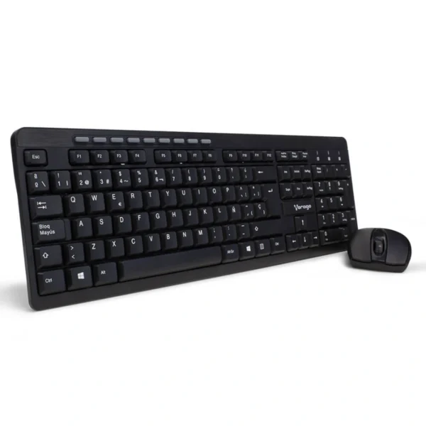 Kit De Teclado Y Mouse VORAGO KM-304 / Inalámbricos / USB / 1600 Dpi / Español / Negro - Image 2