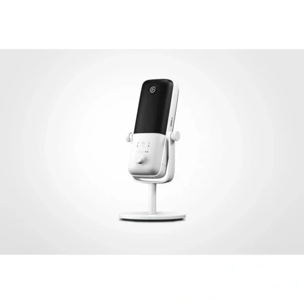 Micrófono Profesional ELGATO WAVE 3 / Alámbrico / USB / Conversor Analógico A Digital De 24 Bits Y 96 Khz / Blanco Con Negro - Image 2