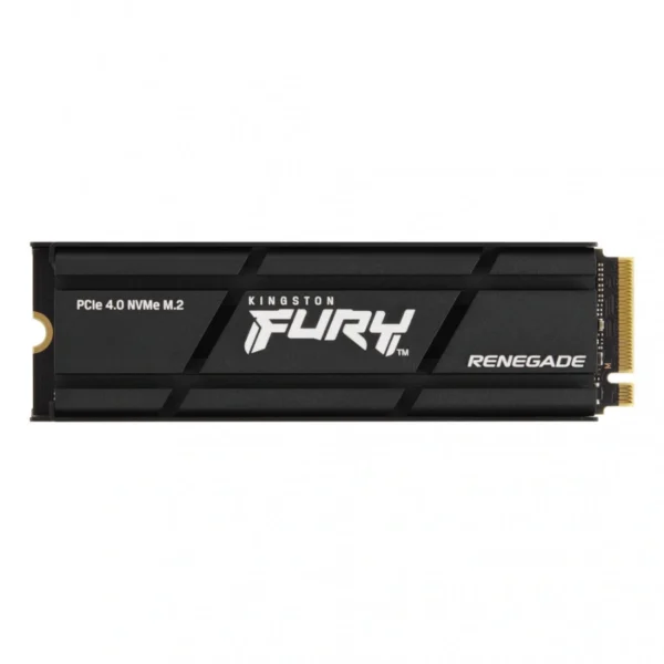 Unidad SSD NVME M.2 KINGSTON Fury Renegade / 1TB / M.2 / PCIe 4.0 / 2280 / Lectura 7300MB/S / Escritura 6000MB/Seg / Negro - Image 1