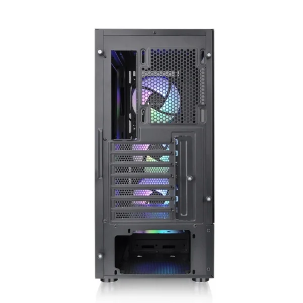Gabinete THERMALTAKE S200 TG ARGB / ATX / Cristal Templado / 3 Vent. Incluidos / Usb 3.0 / Aura Sync / Negro - Image 5