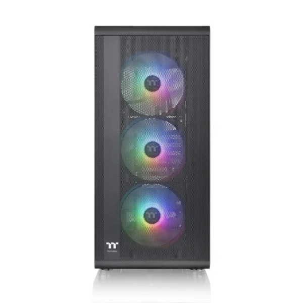 Gabinete THERMALTAKE S200 TG ARGB / ATX / Cristal Templado / 3 Vent. Incluidos / Usb 3.0 / Aura Sync / Negro - Image 2