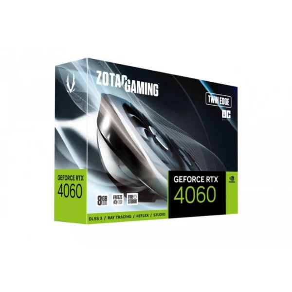Tarjeta De Video ZOTAC RTX 4060 OC / 8GB GDDR6 / 128 Bit / Núcleos Cuda 3072 / X1 Hdmi, X3 Dp / Pci Express Gen 4 / X1 8Pin / ZT-D40600H-10M - Image 6