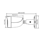 Kit de 4 Cámaras Metálicas de 2 Megapíxeles Con Audio DAHUA / DVR Cooper-I WizSense Con IA H.265+ / 4 Ch+ 1 IP o Hasta 5 Ch IP/ 4 Ch SMD Plus - Image 4
