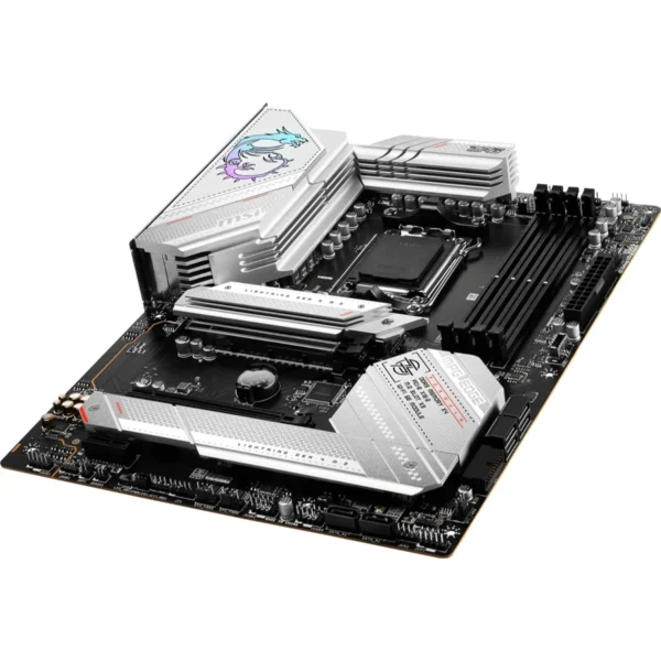 Tarjeta Madre MSI MPG B650 Edge Wifi / Socket AM5 / 256GB X4 DDR5 7800Mhz / Hdmi, Dp / USB 3.2, 2.0 / M.2 PCIe 5.0 / ATX - Image 5