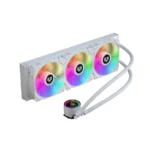 Enfriamiento Liquido AIO BALAM RUSH HYDROX PRO HX30 / 360MM / X3 Vent 120mm / Intel, AMD / 1800RPM / 50Cfm / 30dBA / 3Pines 5V, 4Pines 12V / Blanco - Image 3