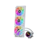 Enfriamiento Liquido AIO BALAM RUSH HYDROX PRO HX30 / 360MM / X3 Vent 120mm / Intel, AMD / 1800RPM / 50Cfm / 30dBA / 3Pines 5V, 4Pines 12V / Blanco - Image 4