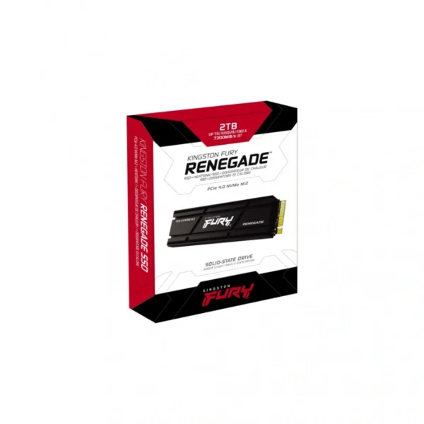 Unidad SSD M.2 NVME Kingston FURY Renegade 2TB / Pci-E 4.0 / Lectura 7300 Mb/S, Escritura 7000 Mb/S / 2280 / 3D TLC - Image 3