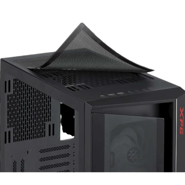 Gabinete XPG CRUISER / E-ATX / Cristal Templado / 3 Ventiladores Incluidos / USB 3.0, USB Tipo C 3.1  / Negro - Image 4
