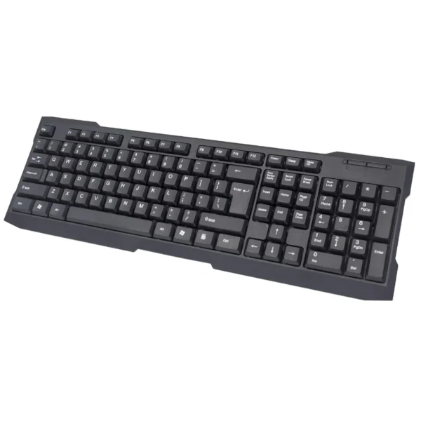 Teclado MANHATTAN 175708 / Estándar / Alámbrico / USB / Cable de 1.2mts / Negro - Image 3