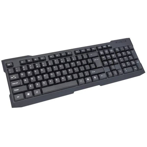 Teclado MANHATTAN 175708 / Estándar / Alámbrico / USB / Cable de 1.2mts / Negro - Image 2