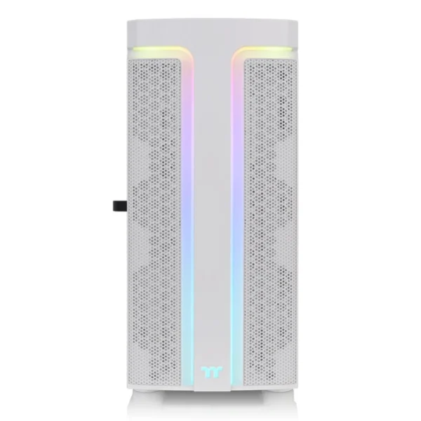 Gabinete THERMALTAKE H590 TG Argb Snow / ATX / Cristal Templado / 2 Vent. Incluidos / USB 3.0 / Blanco - Image 2