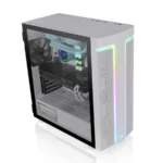 Gabinete THERMALTAKE H590 TG Argb Snow / ATX / Cristal Templado / 2 Vent. Incluidos / USB 3.0 / Blanco - Image 3