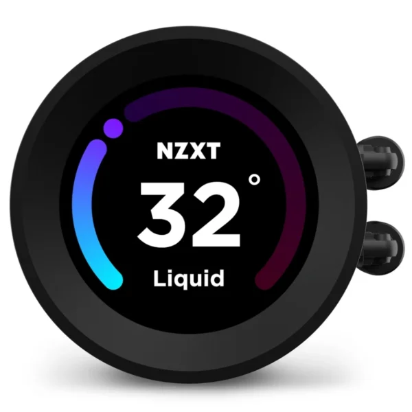 Enfriamiento Liquido AIO NZXT KRAKEN ELITE 240 / 240MM / X2 Vent. 120mm / Intel, AMD / 1800Rpm / 78,02Cfm / 30,6 dBA / 4Pin 12V / Negro - Image 2