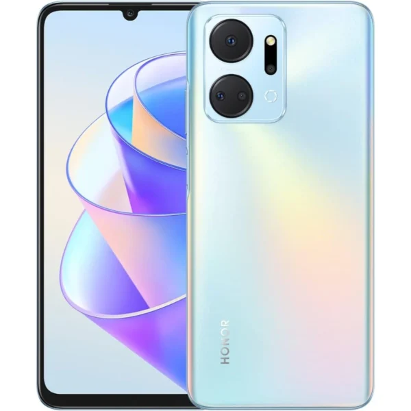Smartphone HONOR X7A / 6.74" / MediaTek / Almacenamiento 128GB / Ram 6GB / Cámara 50MP+5MP+2MP+2MP/8MP / Android S / Plata Titanio - Image 1