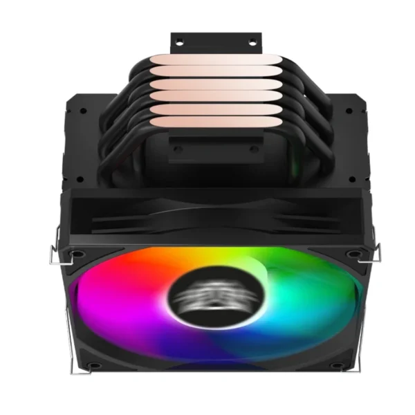 Disipador BALAM RUSH NITROX NX60 / 1 Vent 120mm / AMD, Intel / 1800Rpm / 73.6 Cfm / 33.8 dBA / 4 Pin, 3Pin 5V ARGB / Negro - Image 4