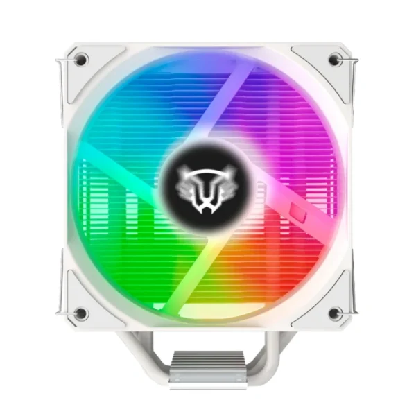 Disipador BALAM RUSH NITROX NX50 / 1 Vent 120mm / AMD, Intel / 1800 Rpm / 55 Cfm / 23 dBA / 4 Pines, 3Pines / Blanco / BR-937917 - Image 3