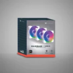 Kit De Tres Ventiladores BALAM RUSH EOLOX BLAZE EX50KW / 120MM / 1500 RPM / 28.76 Cfm / 23.3 dBA / 3Pin 12V, 3Pin 5V ARGB / Blanco - Image 5