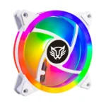 Kit De Tres Ventiladores BALAM RUSH EOLOX BLAZE EX30KW RGB / 120MM / 1200 RPM / 31.3 Cfm / 23.3 dBA / Conector Molex / Blanco - Image 4