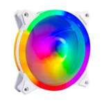 Kit De Tres Ventiladores BALAM RUSH EOLOX BLAZE EX30KW RGB / 120MM / 1200 RPM / 31.3 Cfm / 23.3 dBA / Conector Molex / Blanco - Image 3