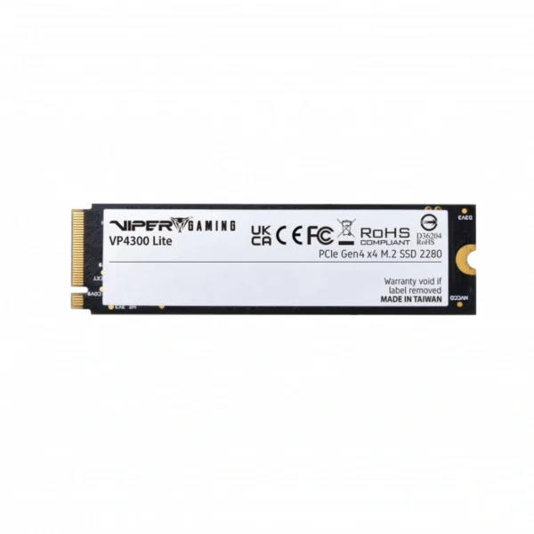 Unidad SSD M.2 NVME PATRIOT VP4300LITE / 2TB / M.2 2280 / Pci-E 4.0 / Lectura 7400 Mb/S, Escritura 6400 Mb/S - Image 4