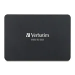 Unidad De Estado Solido VERBATIM VI550 / 256GB / 2.5” / Sata III / Lectura 560 Mb/s, Escritura 460 Mb/s / 3D NAND / Negro / 49351