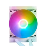 Sistema De Enfriamiento Liquido AIO GAME FACTOR LQG501 / 120MM / X1 Vent 120mm / Intel, AMD / 4Pin 12V, 3Pin 5V ARGB / 2550Rpm / 70Cfm / 18.9dBA / Blanco - Image 3