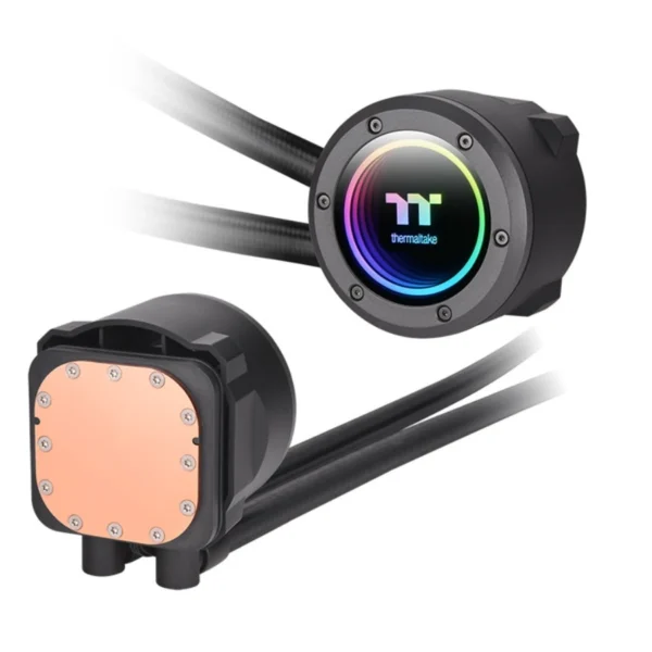 Enfriamiento Liquido AIO THERMALTAKE TH120 V2 / 120MM / Intel, AMD / 2000Rpm / 57.05Cfm / 25.8 dBA / 4Pin 12V, 3Pin 5V ARGB / Negro - Image 3