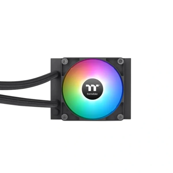 Enfriamiento Liquido AIO THERMALTAKE TH120 V2 / 120MM / Intel, AMD / 2000Rpm / 57.05Cfm / 25.8 dBA / 4Pin 12V, 3Pin 5V ARGB / Negro - Image 2