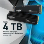 Unidad SSD M.2 NVME CRUCIAL T700 / 1TB / Pci-E 5.0 / M.2 2280 / Lectura 11700 Mb/S, Escritura 9500 Mb/S - Image 2