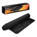 Mouse Pad Gaming XTREME STEREN / XL 80 x 30 x 0.3 Cm / Anti-derrapante / Ultra Delgado / Negro / COM-044 - Image 2