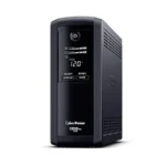 No Break CYBERPOWER CP1350AVRLCD / 1350VA / 815W / 10 Contactos* / Hasta 14Min De Respaldo Según Carga / Visor de estado LCD / Negro