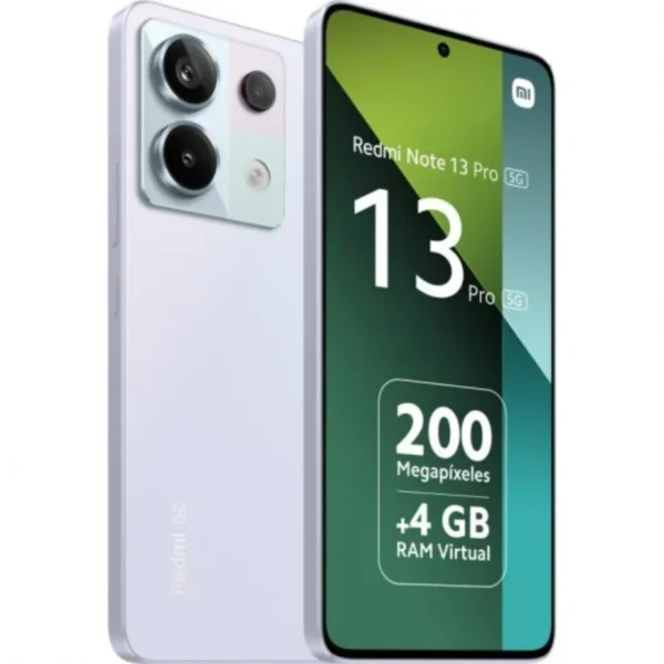 Smartphone XIAOMI REDMI NOTE PRO 13 5G / 6.67" / Almacenamiento 256GB RAM 8GB / Cámara 200MP+8MP+2MP/16MP / MIUI14 / Morado - Image 3