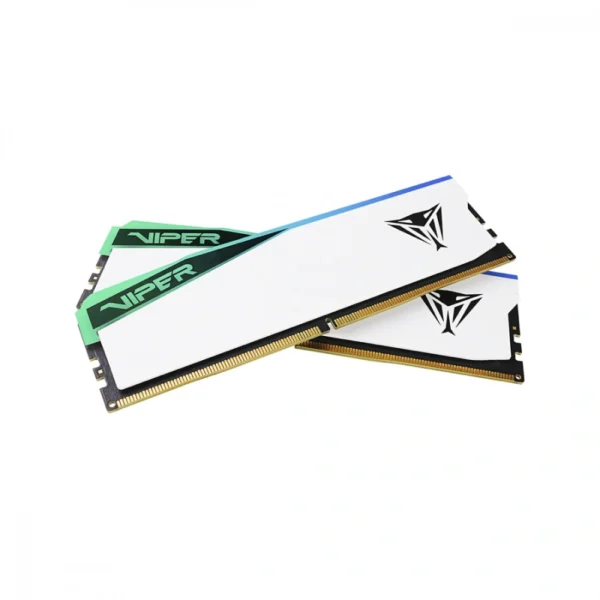 Memoria RAM Patriot Viper Elite 5 RGB / 32GB / DDR5 5600MHz* OC XMP / CL38 / Blanco - Image 3